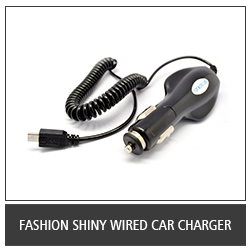 Fashion Shiny Wired Car Charger